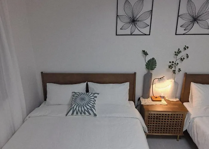 Moa Hongdae 홍대역 도보 8분,3룸,4베드,무료주차 * Seul