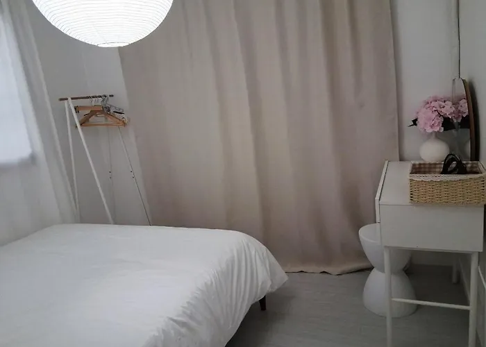 Appartamento Moa Hongdae 홍대역 도보 8분,3룸,4베드,무료주차